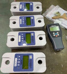 起重吊帶承重計算用200數(shù)顯拉力計 可以防水，潛水